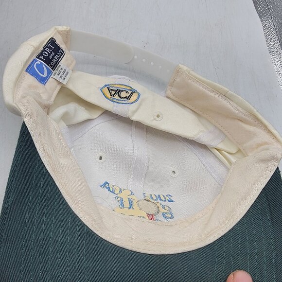 Vintage 2002 CGA Golf Classic Adults White Adjustable Hat Cap Athletic Summer - Picture 7 of 9